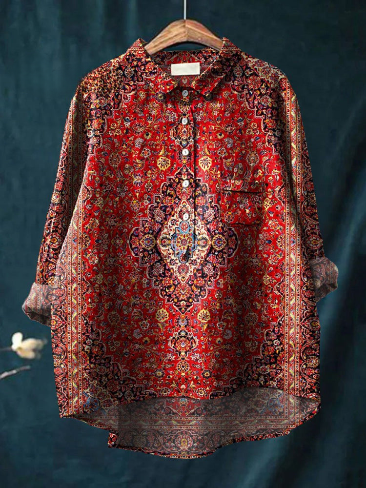 Amara - Timeless Tapestry Shirt 0