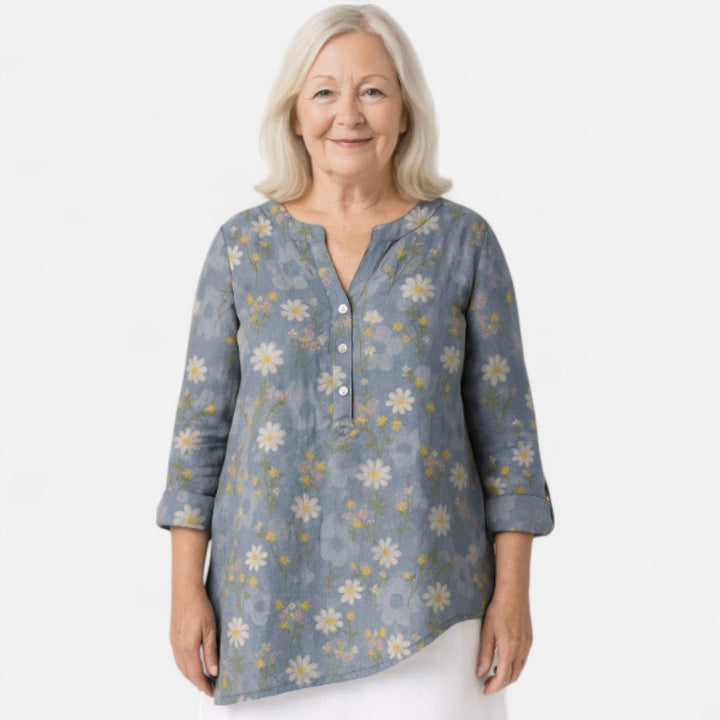 Anling™ - Breezy Blossom Tunic