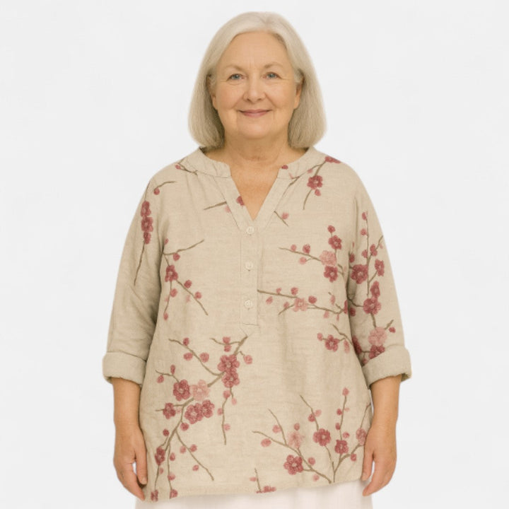 Anling™ - Breezy Blossom Tunic