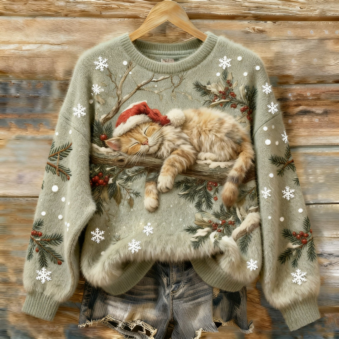 Aria™ | Christmas Cat Sweater 0