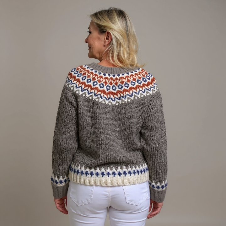Barbara | Vintage Icelandic Wool Cardigan 2