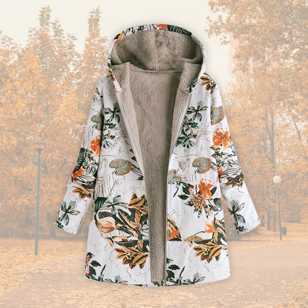 Camellia – Lightweight Winter Jacket with Faux Fur Lining