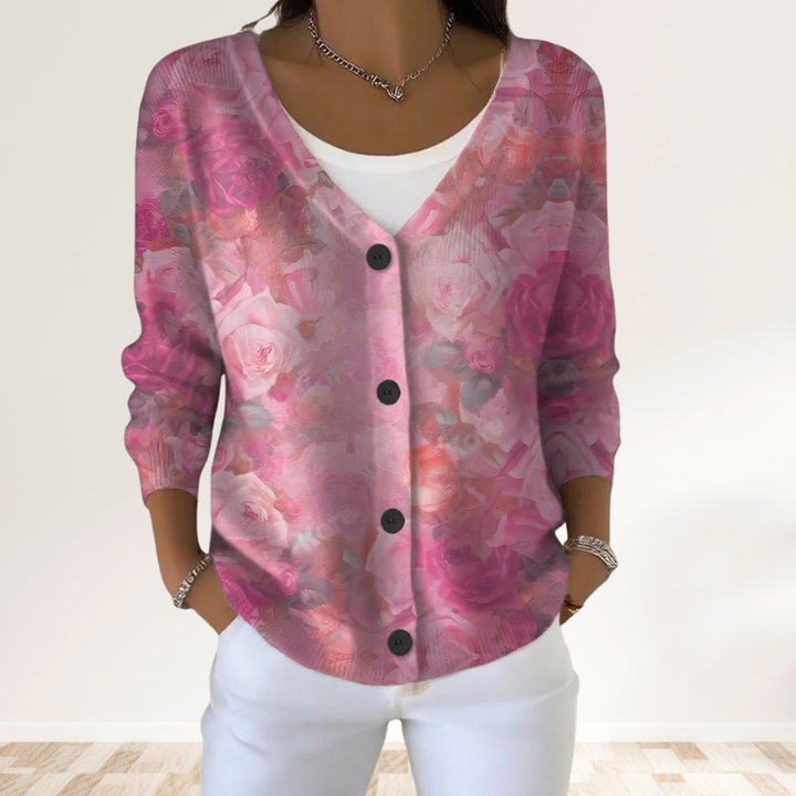 Eliavelle™ | Elegant V-Neck Women's Sweater 11