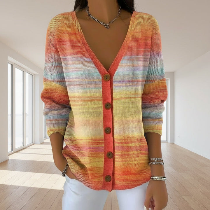 Eliavelle™ | Elegant V-Neck Women's Sweater 2