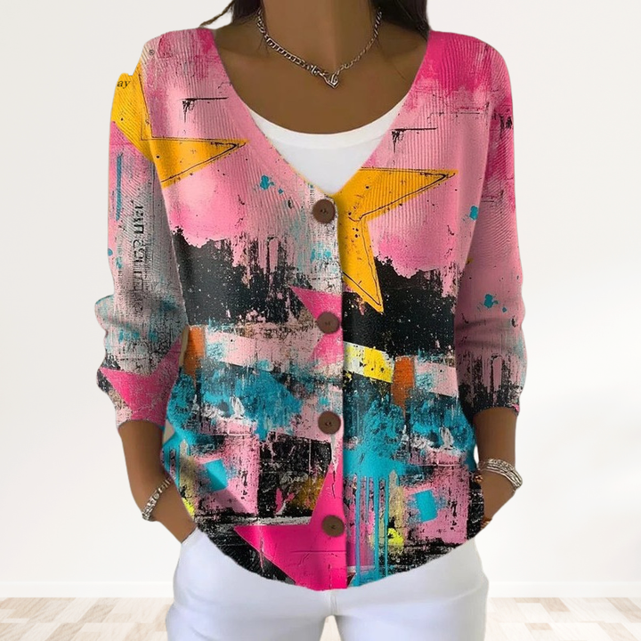 Eliavelle™ | Elegant V-Neck Women's Sweater 3