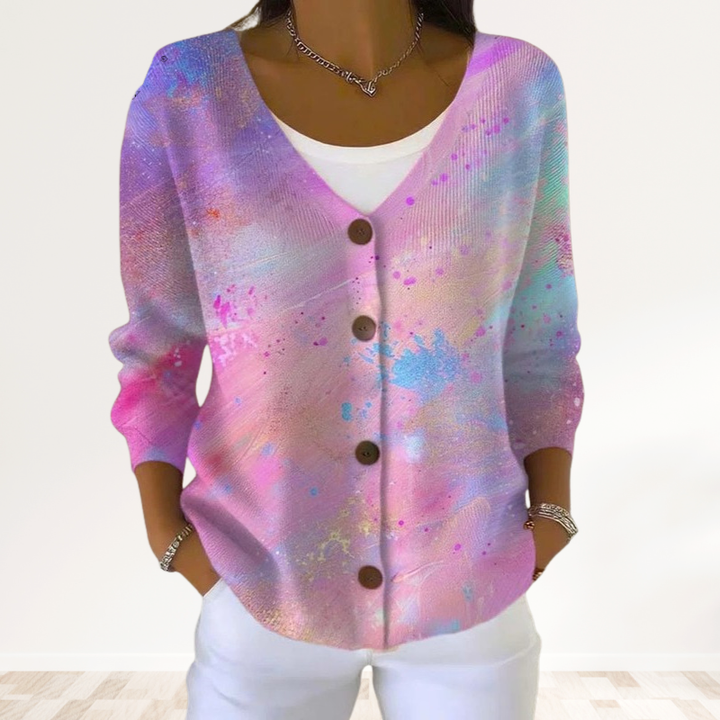 Eliavelle™ | Elegant V-Neck Women's Sweater 4