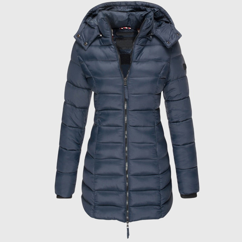 Elise™ - Long down jacket 2