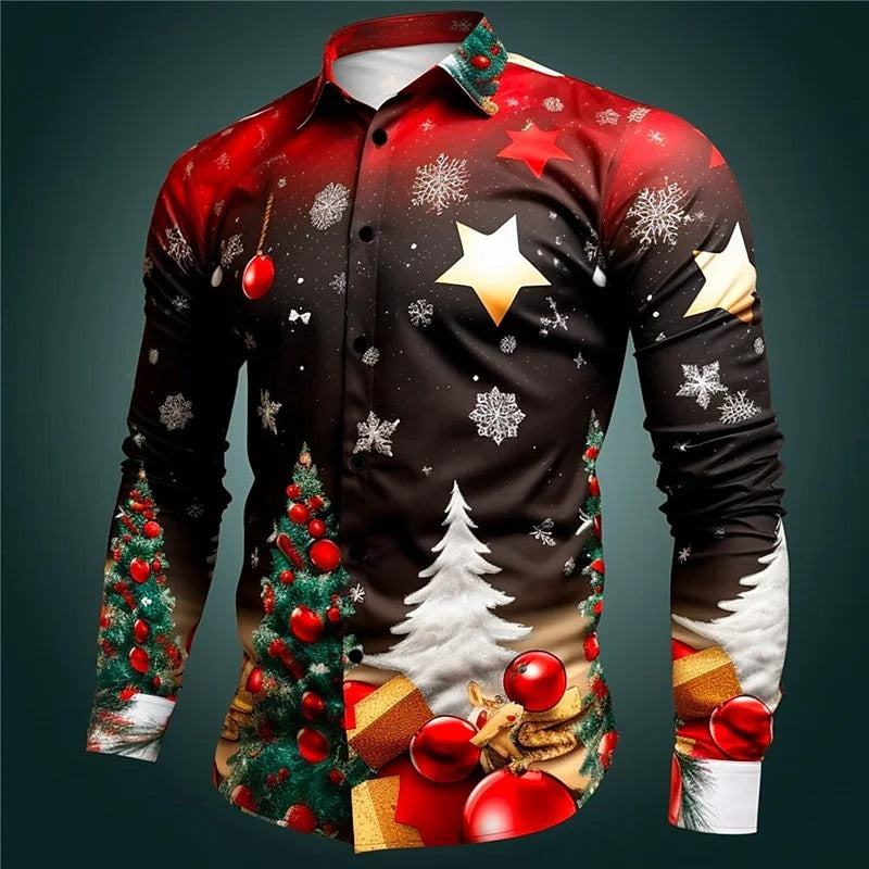 Ace™ | Festive Elegant Mens Blouse