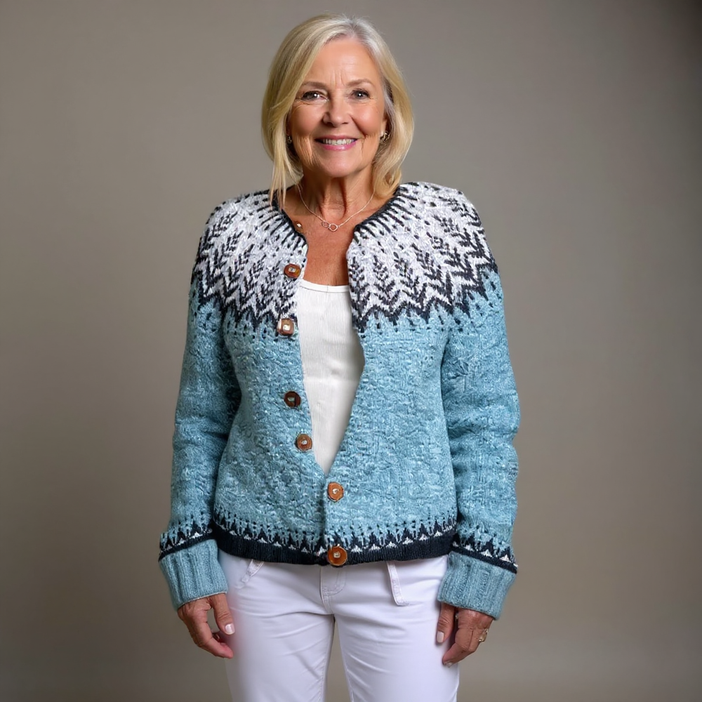 Emmy | Vintage Icelandic Wool Cardigan 1