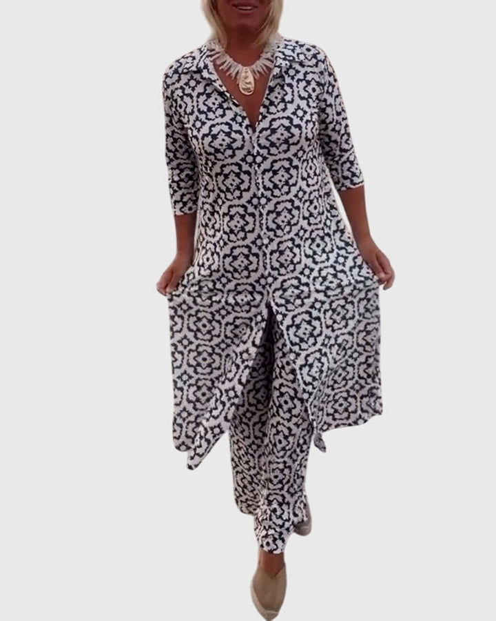 Gabriella™ | Elegant Vintage Two-Piece Set 0