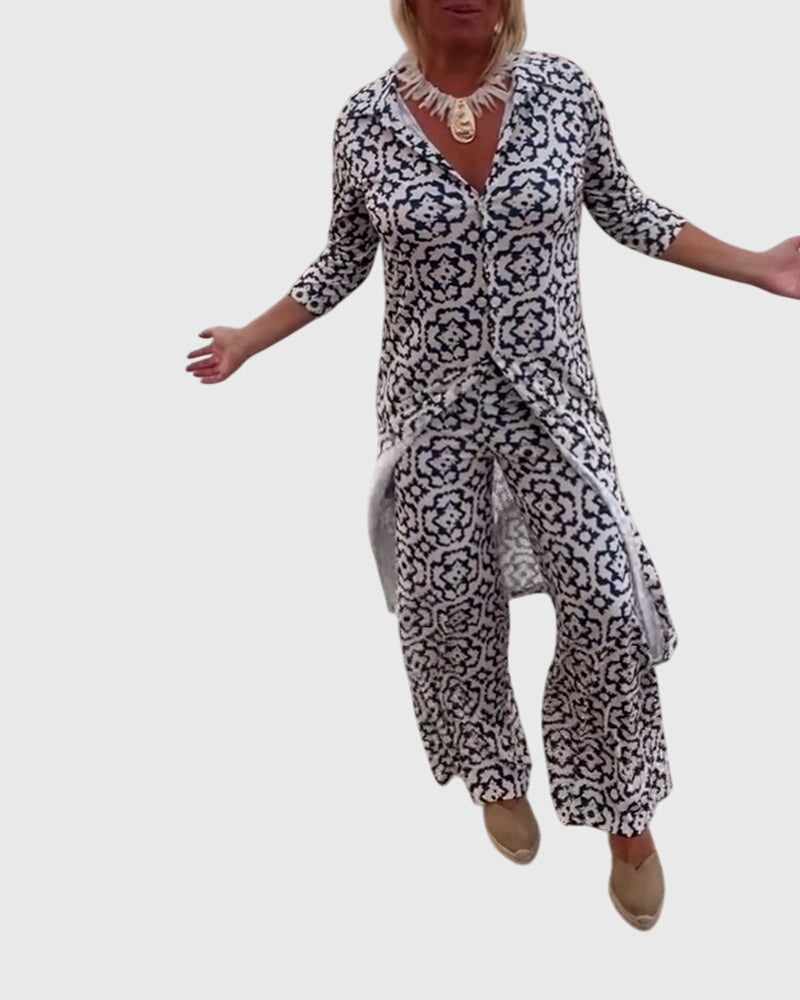 Gabriella™ | Elegant Vintage Two-Piece Set 1