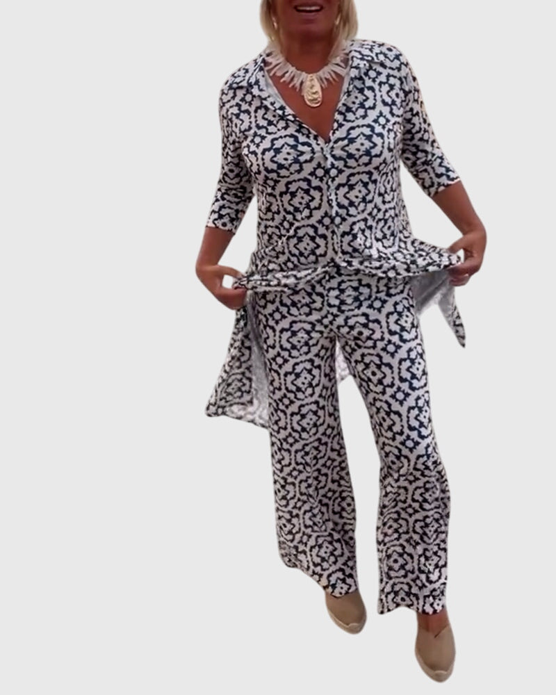 Gabriella™ | Elegant Vintage Two-Piece Set 3