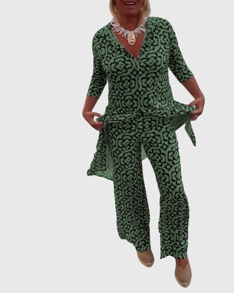 Gabriella™ | Elegant Vintage Two-Piece Set 7