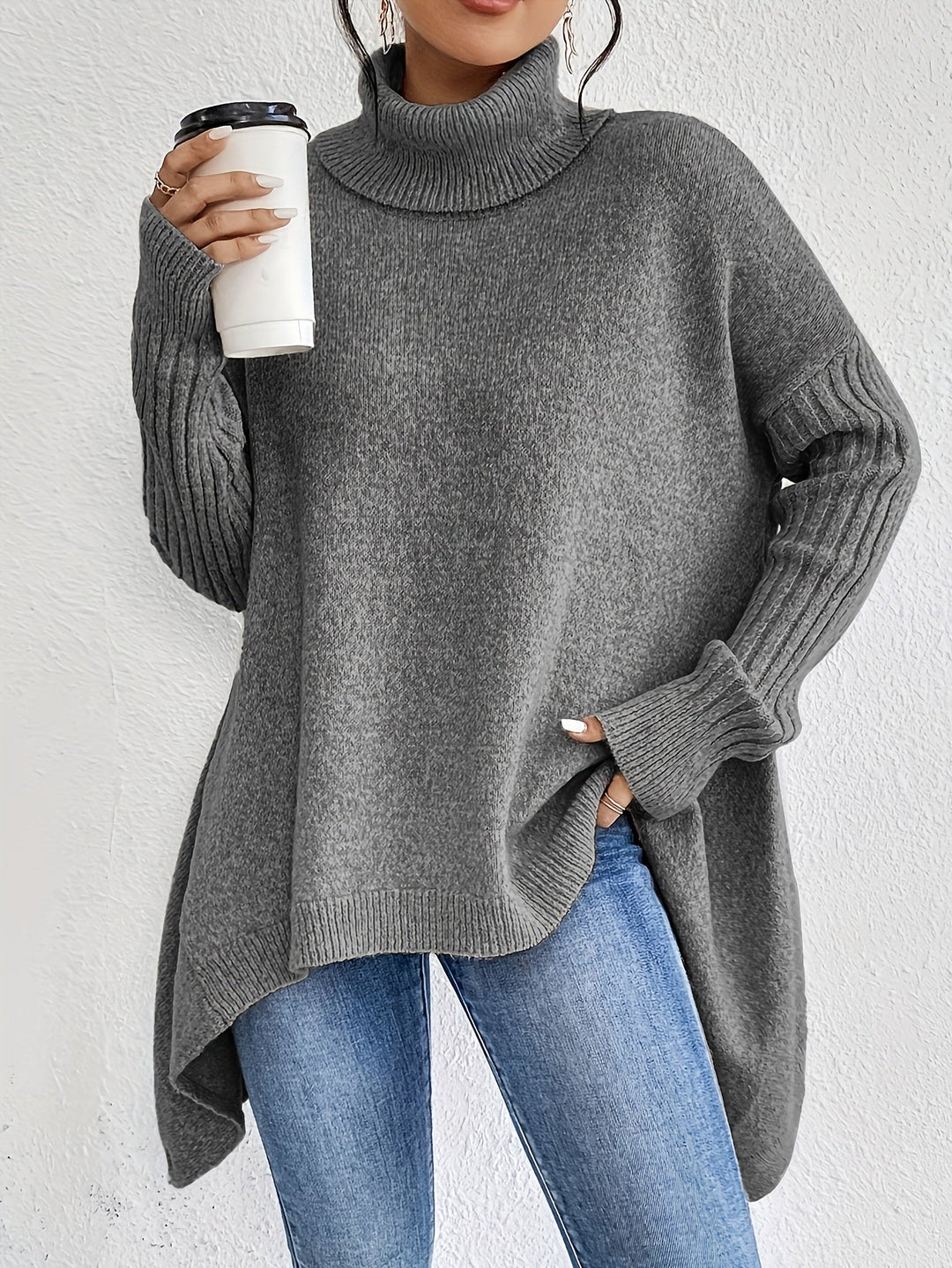 Isla | Oversized Turtleneck Sweater