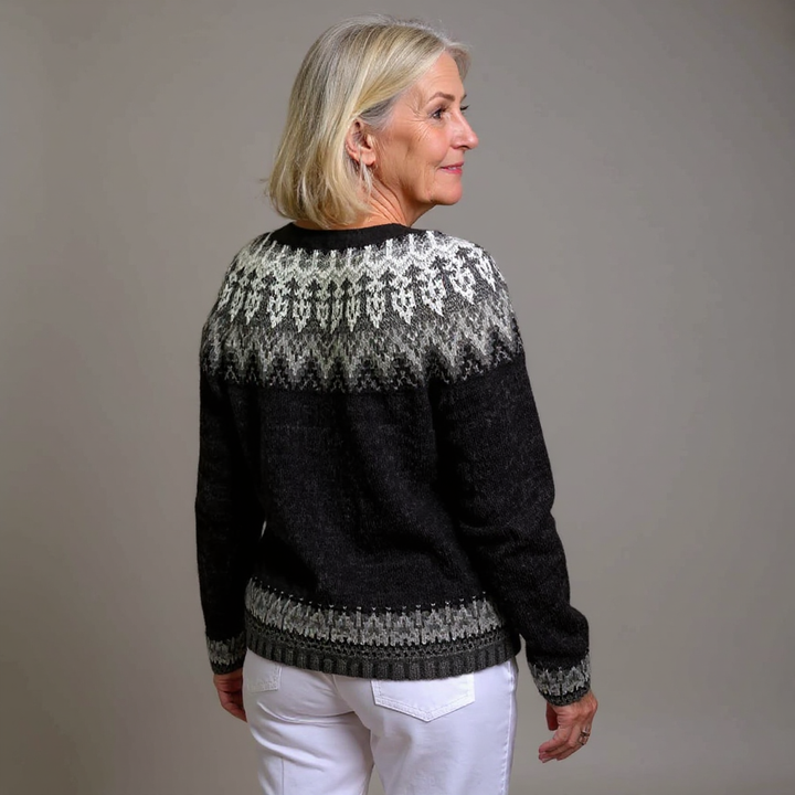 Megan | Vintage Icelandic Wool Cardigan 2