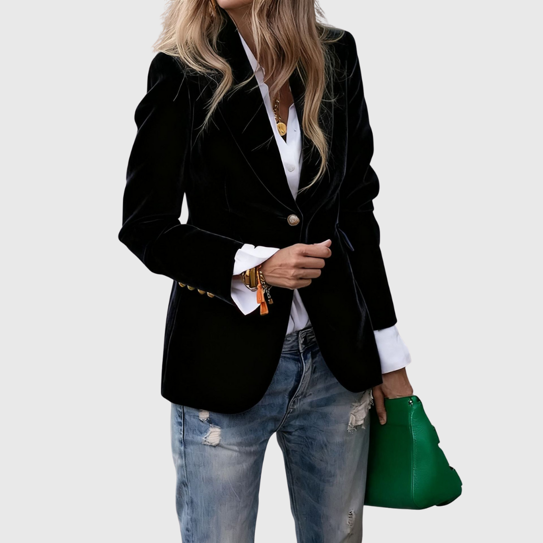 Mia | Elegant One-Button Blazer