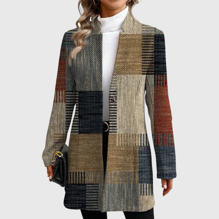 Mia | Tailored Patterned Blazer