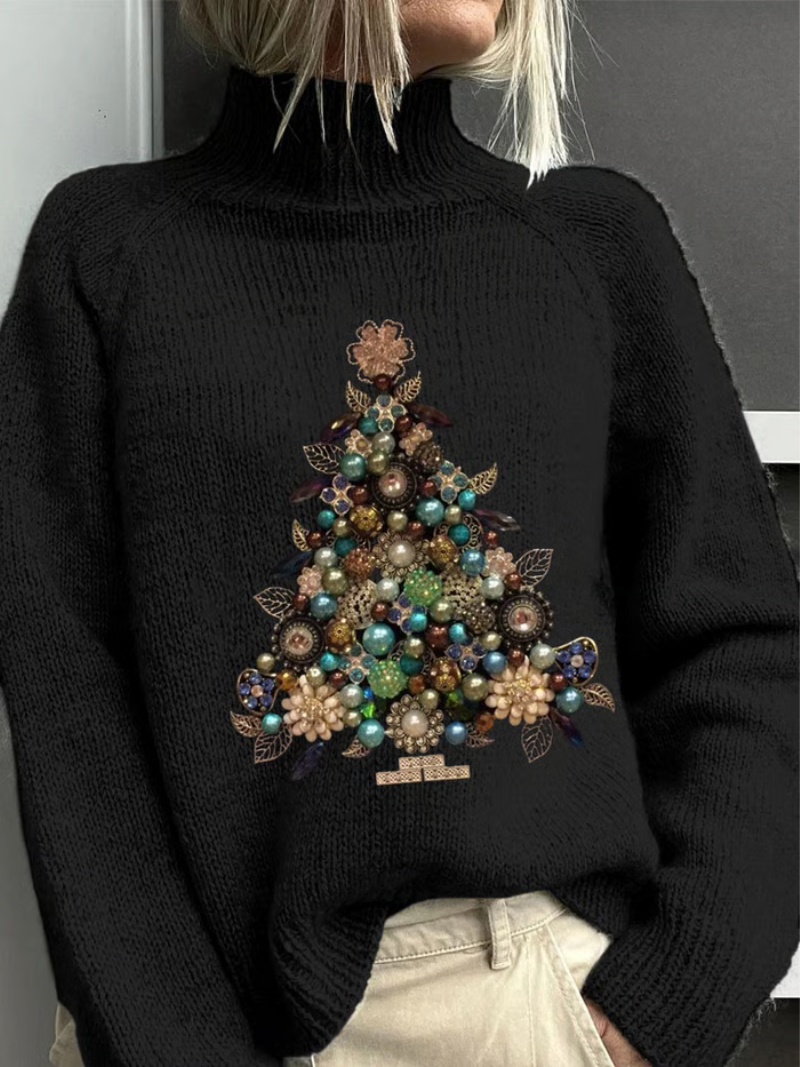 Miriam™ | Festive Christmas Tree Sweater 0