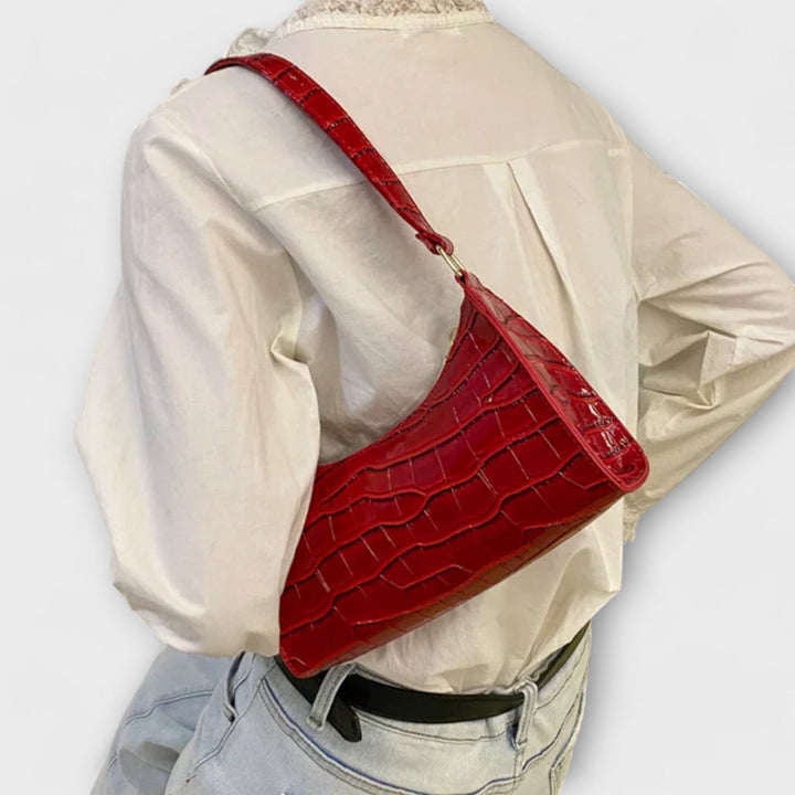 Olivia - Shiny Leather Bag 4