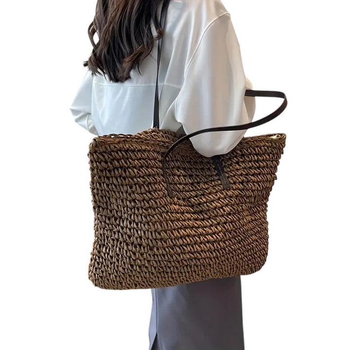 Olivia - Woven Tote Bag 5