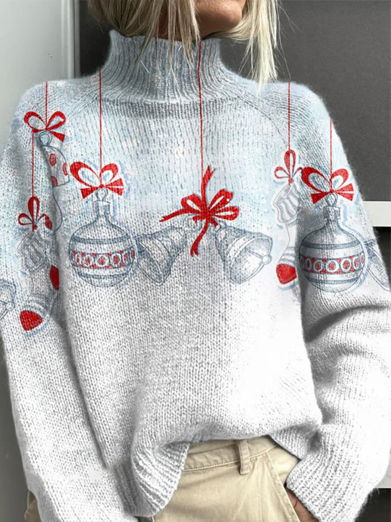 Remika™ | Bow Pattern Sweater 0
