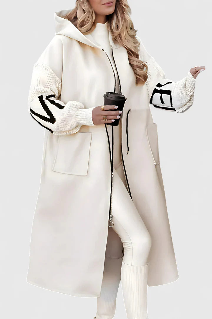 Vaye™ | Elegant Hooded Coat 0